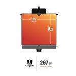 Blackstone 1814 Tabletop Griddle with Stainless Steel Hood