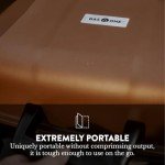 Portable Tabletop Propane Grill with Heat Resistant Handles