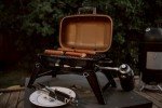 Portable Tabletop Propane Grill with Heat Resistant Handles