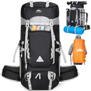 60L Waterproof Hiking Backpack for Camping and Travel