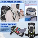 60L Waterproof Hiking Backpack for Camping and Travel