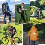 60L Waterproof Hiking Backpack for Camping and Travel
