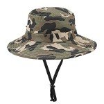 Kids Camo Bucket Hat for Outdoor Adventures