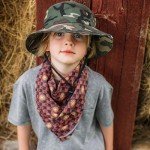 Kids Camo Bucket Hat for Outdoor Adventures