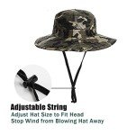 Kids Camo Bucket Hat for Outdoor Adventures