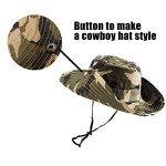 Kids Camo Bucket Hat for Outdoor Adventures