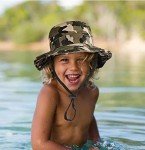 Kids Camo Bucket Hat for Outdoor Adventures