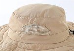 Kids UPF 50+ Wide Brim Sun Hat - Dark Khaki