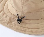 Kids UPF 50+ Wide Brim Sun Hat - Dark Khaki