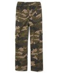 Boys' Olive Camo Pull-On Cargo Pants