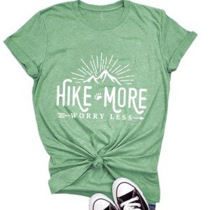 Funny Graphic Women's Hiking and Camping Shirt