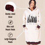 Oversized Hoodie Sweatshirt for Cozy Camping Nights