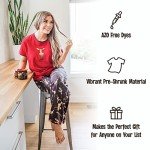 Women's Cute Camping Pajamas Set - Lazy One