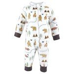 Hudson Baby Plush Camping Jumpsuit for 4T