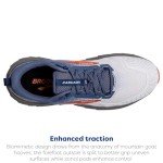 Brooks Cascadia 17 Men's Sneakers - Blue/Navy/Firecracker