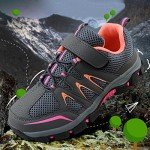 Hawkwell Kids Outdoor Hiking Shoes - Grey/Orange