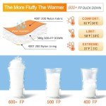 Ultra-Light Duck Down Sleeping Bag for All Ages