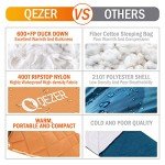 Ultra-Light Duck Down Sleeping Bag for All Ages