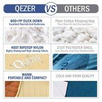 Ultralight Down Sleeping Bag for Camping and Hiking