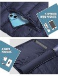 Men's Insulated Packable Puffer Jacket with Hood