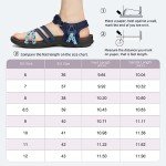 Lightweight Women’s Hiking Sandals with Adjustable Strap