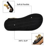 YOCCI Women's Lightweight Arch Support Hiking Sandals