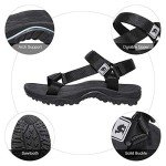 Camel Crown Men's Anti-Slip Sport Sandals Black