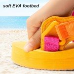 Women's Sport Outdoor Hiking Sandals - Yellow Orange
