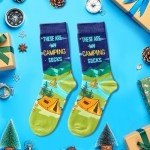 HAPPYPOP Unisex Camping Socks Gift for Travelers