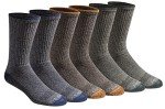 Dickies Men's Dri-Tech Crew Socks Multipack (6 Pairs)