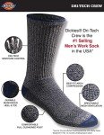 Dickies Men's Dri-Tech Crew Socks Multipack (6 Pairs)