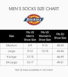 Dickies Men's Dri-Tech Crew Socks Multipack (6 Pairs)