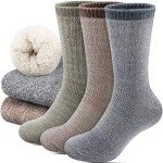 Annsuki Men's Merino Wool Thermal Socks Pack
