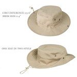 Foldable UPF 50+ Boonie Hat for Outdoor Activities
