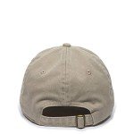 Khaki Mountain Dad Hat - Unstructured Cotton Cap