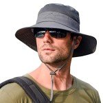 UPF 50+ Breathable Wide Brim Fishing Hat