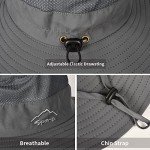 UPF 50+ Breathable Wide Brim Fishing Hat