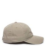 Khaki Mountain Dad Hat - Unstructured Cotton Cap