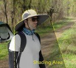 Leotruny Men's Wide Brim Sun Hat, LSF 50+