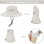 Women's UV-Protective Foldable Sun Hat - Beige