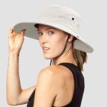 Women's UV-Protective Foldable Sun Hat - Beige