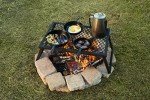 Portable Folding Camping Grill Grate - Medium