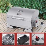 Royal Gourmet Portable Stainless Steel BBQ Grill