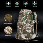 100L Waterproof Tactical Hiking Backpack - Black