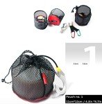 5-in-1 Nylon Drawstring Bags for Camping