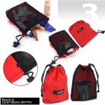5-in-1 Nylon Drawstring Bags for Camping