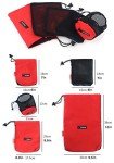 5-in-1 Nylon Drawstring Bags for Camping