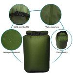5 Pack Waterproof Dry Sacks for Camping & Kayaking