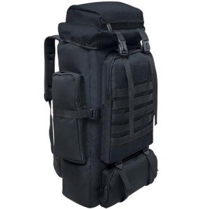 Ogetok 80L Tactical Water-Resistant Camping Backpack