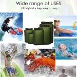 5 Pack Waterproof Dry Sacks for Camping & Kayaking